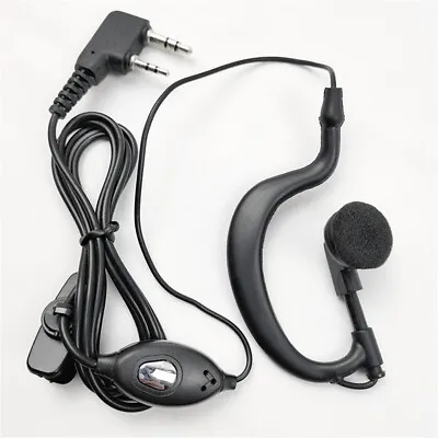 2 Pin Headset Earpiece Earphone Mic For Baofeng UV-5R BF-888S Kenwood Radios LOT • $1.87