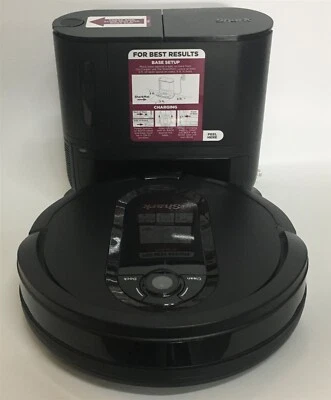 $109.99 • Buy Shark UR1000SR IQ Robot Vacuum Self Empty Base, Bagless, Self Cleaning Brushroll