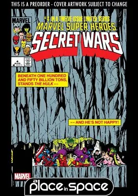 (wk19) Marvel Superheroes Secret Wars #5a - Preorder May 8th • £5.15