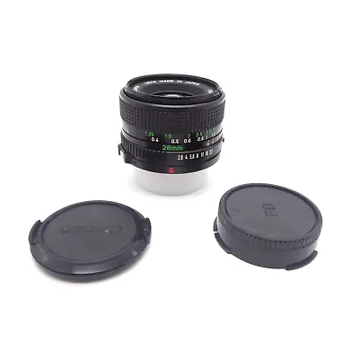 MINT Canon 28mm F/2.8 Manual Focus Prime Wide Angle New FD NFD FD Mount Lens #3 • $90