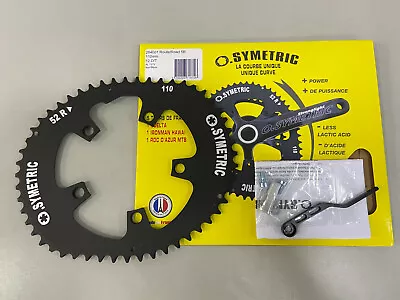 Osymetric BCD 110mm 5 Bolts 52T Alloy Bike Outer Chainring (Fits:Shimano Sram) • $173.80