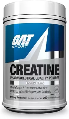 GAT Creatine 200 Servings 1000g / 1kg / 35.2 Oz -Powder - Unflavored -  EXP 2026 • $44.95