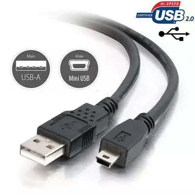 Mini-B USB Sync Data Charging Cable Cord Lead For Cowon A2 IAudio 7 G2 G3 U2 X5L • $2.99