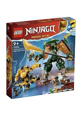 LEGO NINJAGO 71794 Lloyd And Arin's Ninja Team Mechs * • $107.90