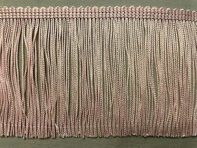 PINK CHAINETTE FRINGE - By-the-Yard - 4  - #9 • $3.99