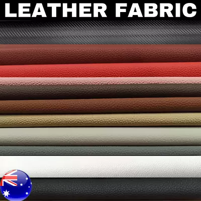 $149.99 • Buy Faux Leather Fabric Auto Upholstery Marine PVC Vinyl Synthetic Furniture Crafts