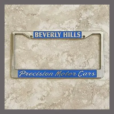 Precision Motor Cars Porsche VW Volkswagen License Plate Frame Beverly Hills CA • $48.88