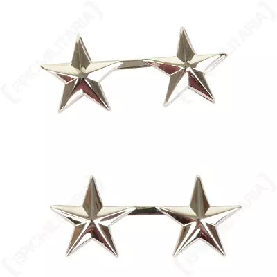 £10.25 • Buy US Army Miniature Major General Stars Insignia Military Reenactment Badge