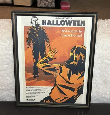 Michael Myers Halloween Horror Poster 8-1/2x11 Unframed Cardstock Unframed • $5.99