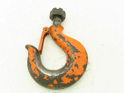 $64.99 • Buy Crosby 5 Ton Hoist Hook Threaded Swivel Shank W/Latch
