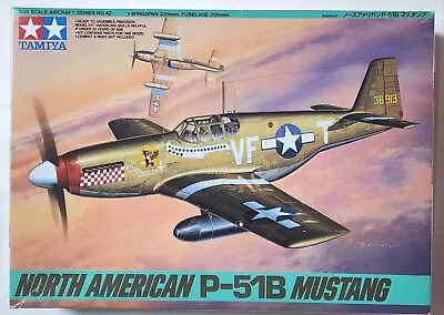 61042 Tamiya 1/48 North American P-51B Mustang Model Kit • $42