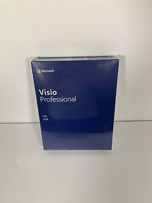 Microsoft Visio 2019 Professional Retail Box New Sealed • $39.50