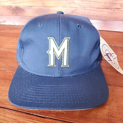 Vintage Milwaukee Brewers Hat 90's Snapback Cap New Era Pro Model New  • $19.95
