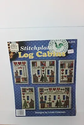 $5.99 • Buy Jeremiah Junctions Designs Cross Stitch Pattern - Stitchplates Log Cabins