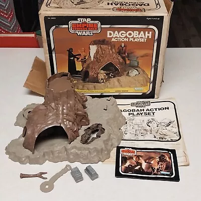 Kenner Star Wars Dagobah Action Playset 1981 Vintage W/ Box Manual 90% Complete • $139.90