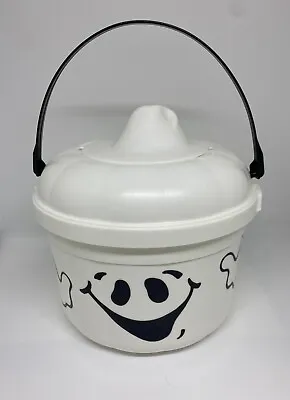 Vintage 1991 McDonald's Halloween Happy Meal Ghost Pail Bucket Made In U.S.A. • $24.99