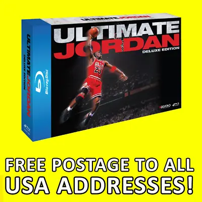 Ultimate Michael Jordan Bluray Nba Basketball The Last Dance Chicago Bulls Dvd • $399.99