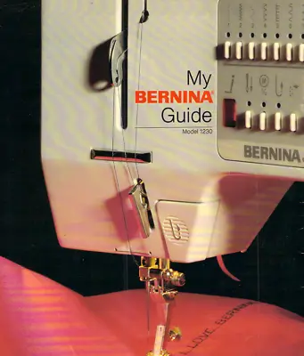 Bernina 1230 Sewing Machine Instruction PDF Manual • $12