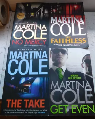 MARTINA COLE X 4 - No Mercy The Faithless The Take Get Even. • $39.99