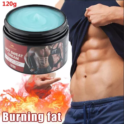 120g Fat Burner Cream For Men Women Abdominal Muscle Belly Natural Body Slimming • £7.95