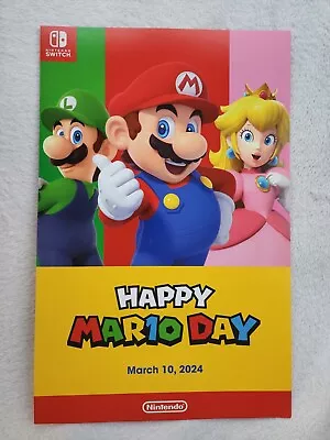 Super Mario Poster (Official Nintendo Mar10 Day Mario Day Poster) 11  X 17  • $12.99