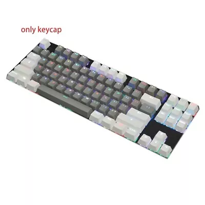 87 Keycaps Cherry Profile DOUBLE SHOT Thick PBT Keycaps ABS Font For MX Switch • $30.61