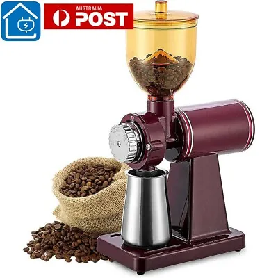 Electric Coffee Bean Grinder Commercial/Home Milling Grinding Machine 8Gear 250G • $64.49