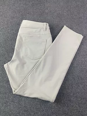 J. LINDEBERG Mens Flat Front Golf Chino Pants Size 33x32 Khaki • $31.02