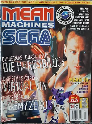 Mean Machines Sega Magazine - Issue # 51 -  January 1997 - RARE • £13.99