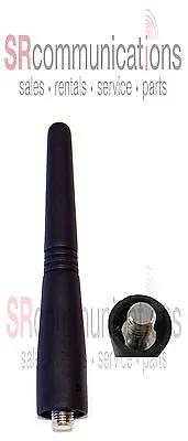 Stubby UHF 400-490mhz Antenna Motorola SP50 SP21 GP300 P1225 P110 AXU4100 CP125 • $7.89