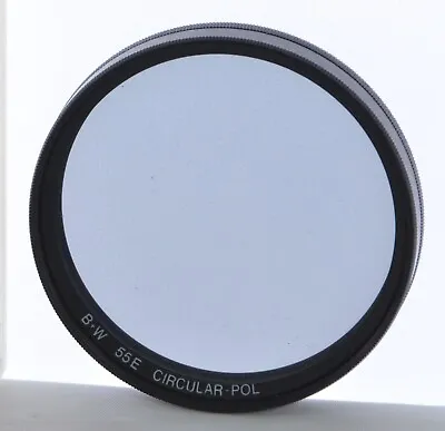 B+W 55mm 55E Circular Polarizing Filter With Case Excellent • $27.99