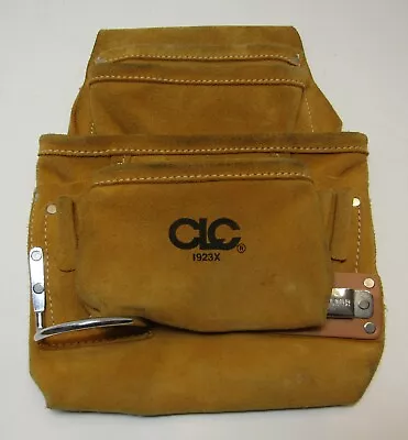 *CLC* Custom Leather Craft 10 Pocket Tool / Nail Pouch 1923X - NO Belt • $14.95