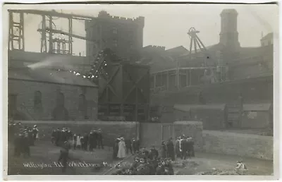 WELLINGTON PIT WHITEHAVEN MINING DISASTER 1910 COLLIERY - Cumberland Postcard • £95