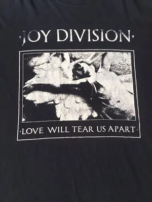 Vintage Joy Division Love Will Tear Us Part Shirt Black Unisex S-5XL NE2624 • $22.79