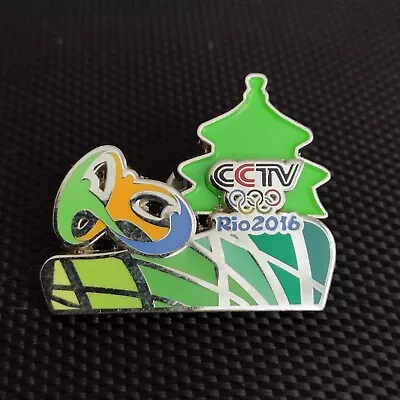 Rio 2016 Olympic Games CCTV China Media Stadium Pin • $19.99