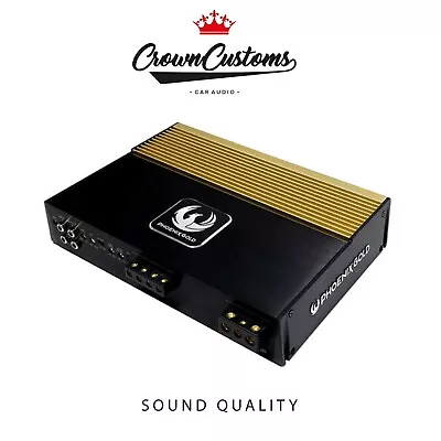 1500w Rms Premium Sq Subwoofer Amp Phoenix Gold Zq15001 Bass Mono Car Audio • $746.72