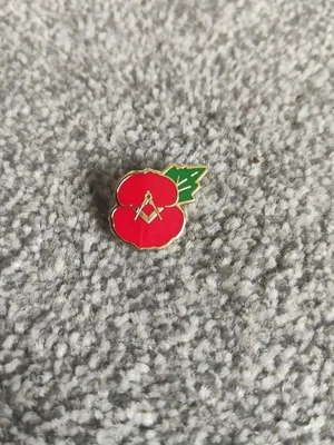 £4.95 • Buy Freemason UGLE Masonic Poppy Remembrance Day Poppy Badge.