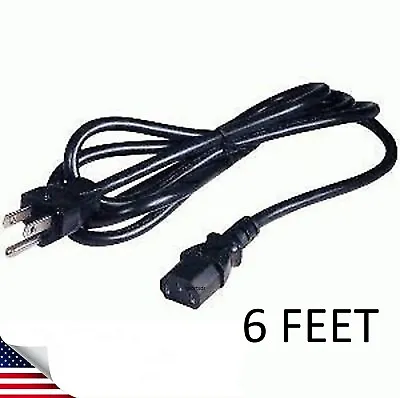 New Long Power Cord Electric Cable Wall Plug To QSC Speaker :MODEL NUMBER INSIDE • $9.99