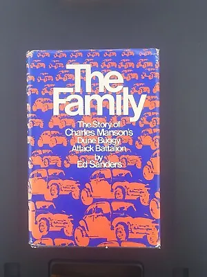 THE FAMILY Ed Sanders Bk Club EDITION 1971 HC/DJ Charles Manson & PROCESS CHURCH • $59.99