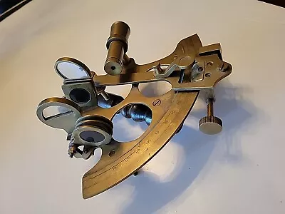 Sextant Older Brass Reproduction • $29