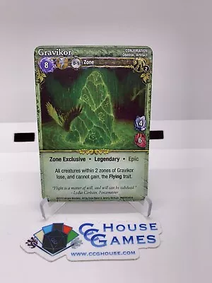 Mage Wars Promotional Card - Gravikor - Conjuration Obelisk Artifact *CCGHouse* • $19.99