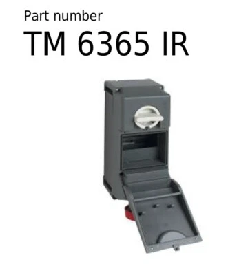 ILME TM6365 IR 63a 3PN+E IP67 Switched Interlocked Socket And Enclosure *FREE P& • £190