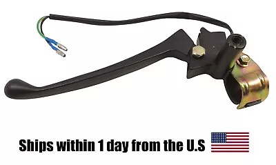 Left Brake Lever Handle Scooter Moped ATV Drum GY6 Mirror Safety Switch  • $10.97