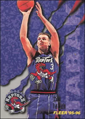 1995-96 Fleer #269 Zan Tabak Toronto Raptors • $1.99