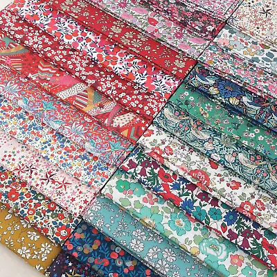 Liberty Christmas Tana Lawn™ Fabric | Quilting Floral Betsy Bundle Pack Scraps • £4.50