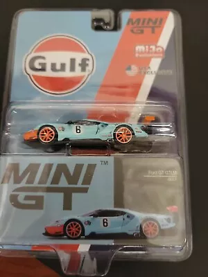 Mini GT 1:64 Ford GT GTLM Gulf Racing Diecast Model Car MGT00269  • $24.99