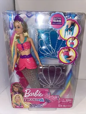 Barbie Dreamtopia Slime Mermaid Doll With 2 Glitter Packets 2019 Brand New  • $26.99