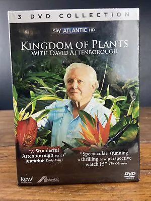 Kingdom Of Plants ‘David Attenborough 3 Disc Box Set ( New Sealed) • £8.99