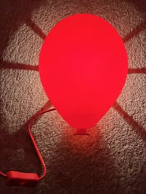 IKEA Dromminge Red Balloon Wall Lamp Light  Discontinued Children's Room • £15