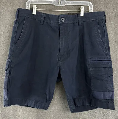 FXD Mens Size 38 WS 3 Navy Blue Work Shorts Tradie Clothes - Excellent Condition • $39.99
